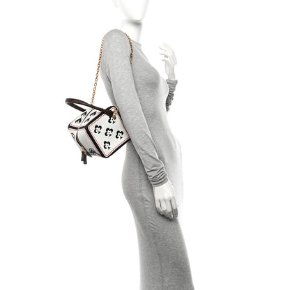 Louis Vuitton Taurillon Game On Square Dice Bag White 2 of 10