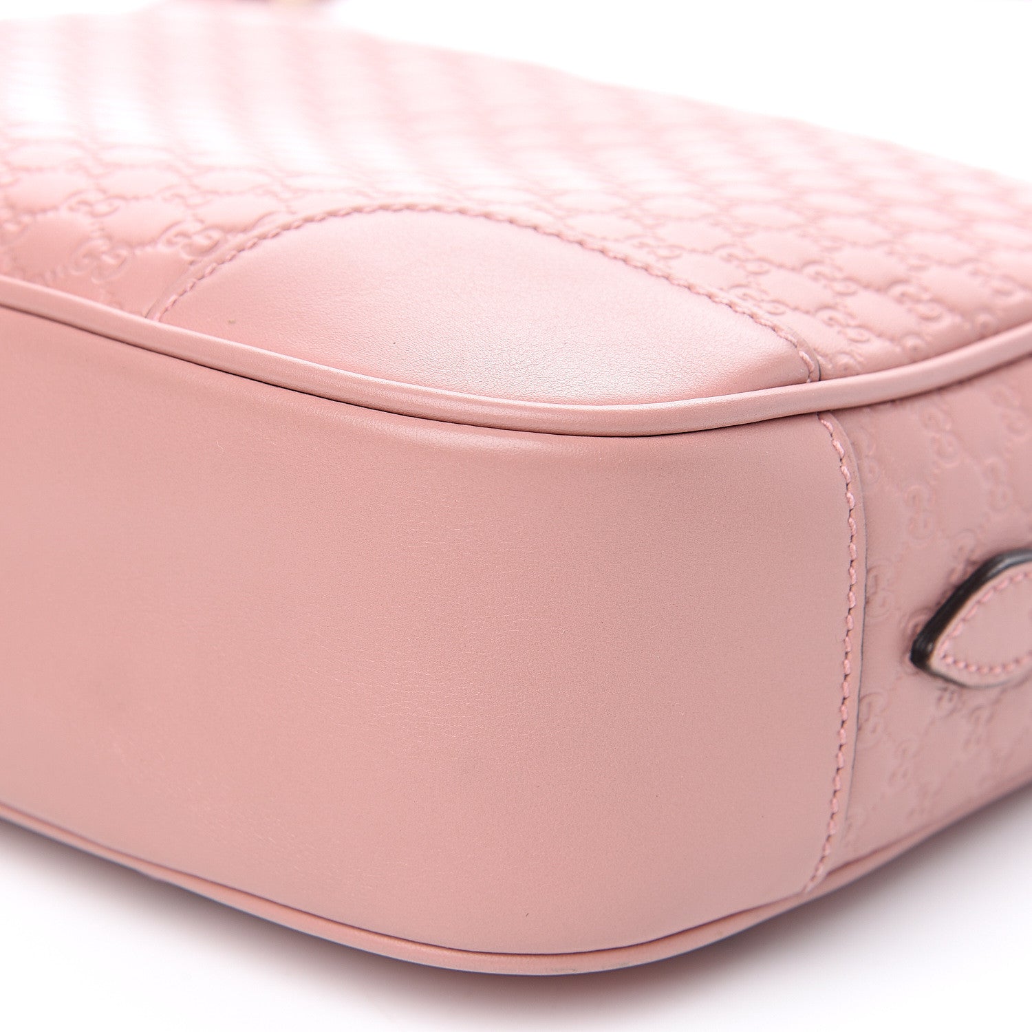 Gucci Soft Microguccissima Mini Bree Messenger Bag Soft Pink 10 of 11