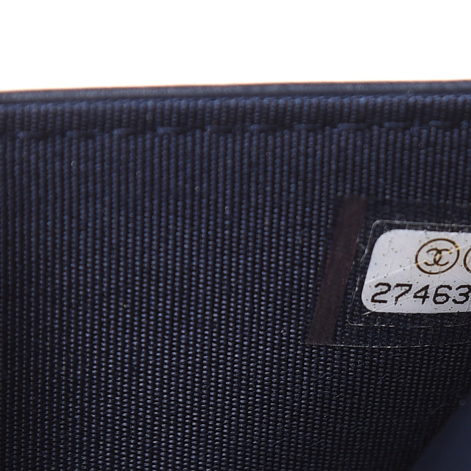 Chanel Lambskin Double Quilted Stitch Wallet On Chain WOC Navy Blue 8 of 14
