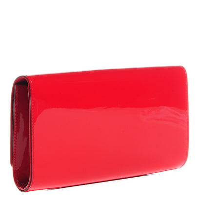 Louis Vuitton Patent Louise Clutch Rouge 5 of 10