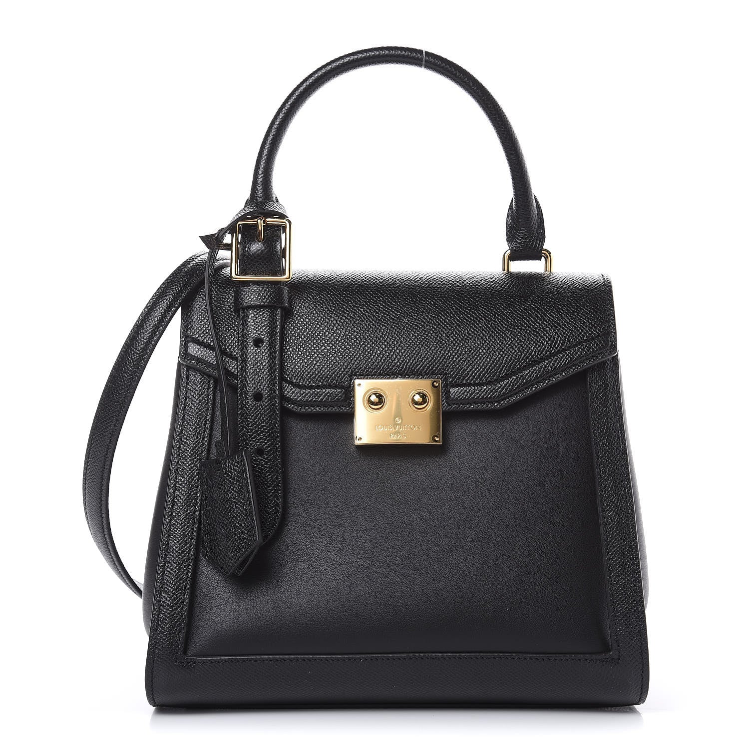 Louis Vuitton Grained Smooth Calfskin The LV Arch Black 1 of 10