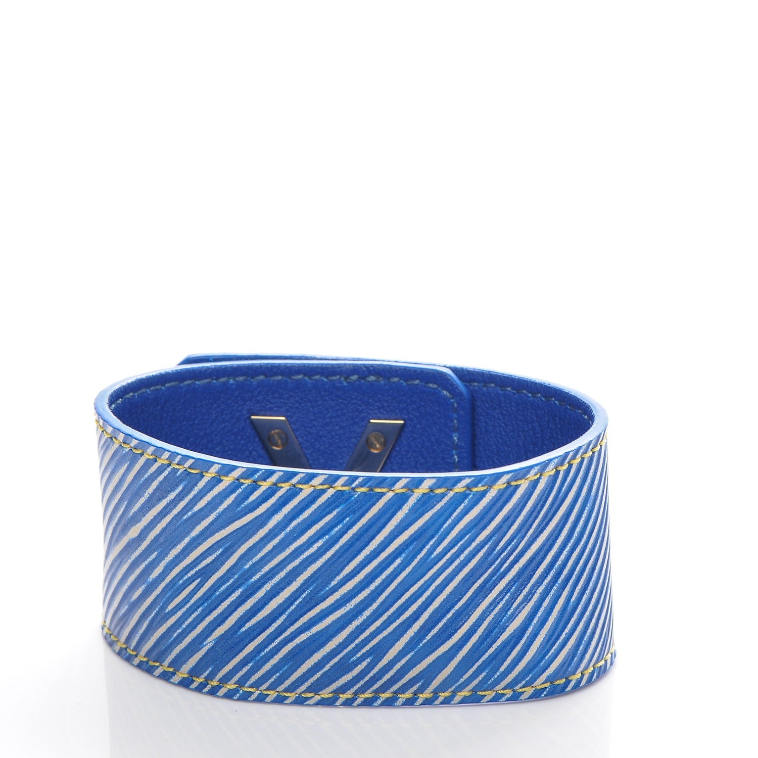 Louis Vuitton Epi Twist It Cuff 19 Denim Light 3 of 6