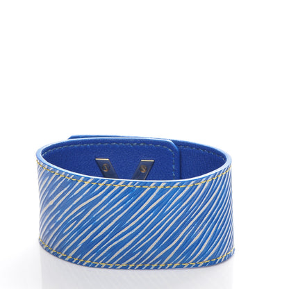 Louis Vuitton Epi Twist It Cuff 19 Denim Light 3 of 6