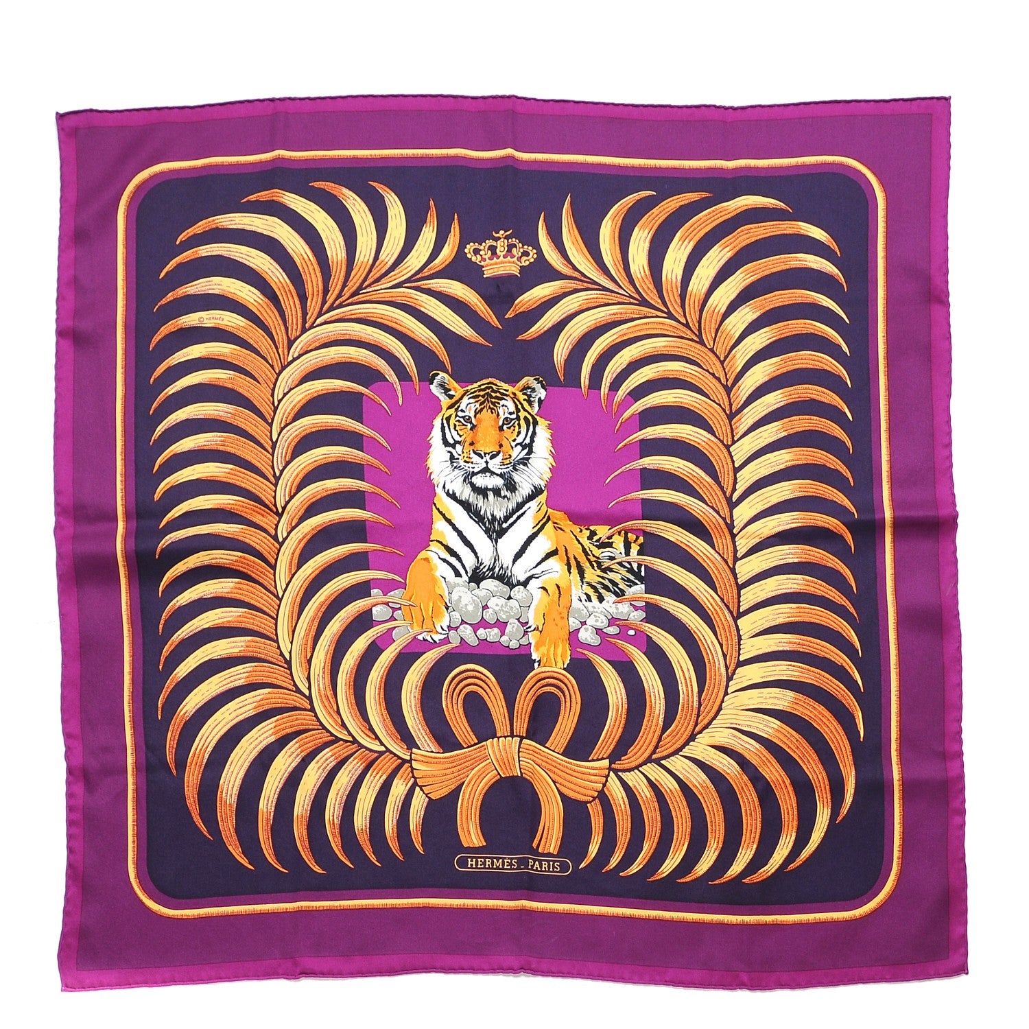 Hermes Silk Tiger Royal Scarf 70 1 of 7
