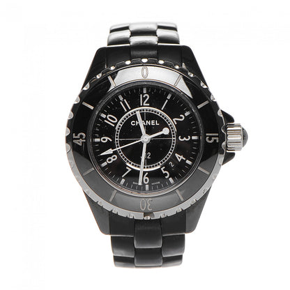 Chanel Stainless Steel Ceramic 33mm J12 Quartz Watch Black 1 of 5
