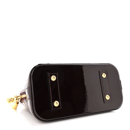 Louis Vuitton Vernis Alma BB Amarante 4 of 12