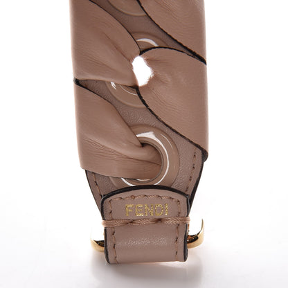 Fendi Vitello Liberty Shiny Nappa Lace Up Bow Mini Strap You Plaster 4 of 5