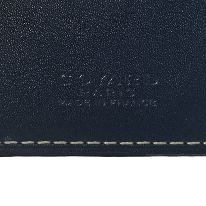 Goyard Goyardine Bi-Fold Victoire PM Wallet Navy 6 of 6