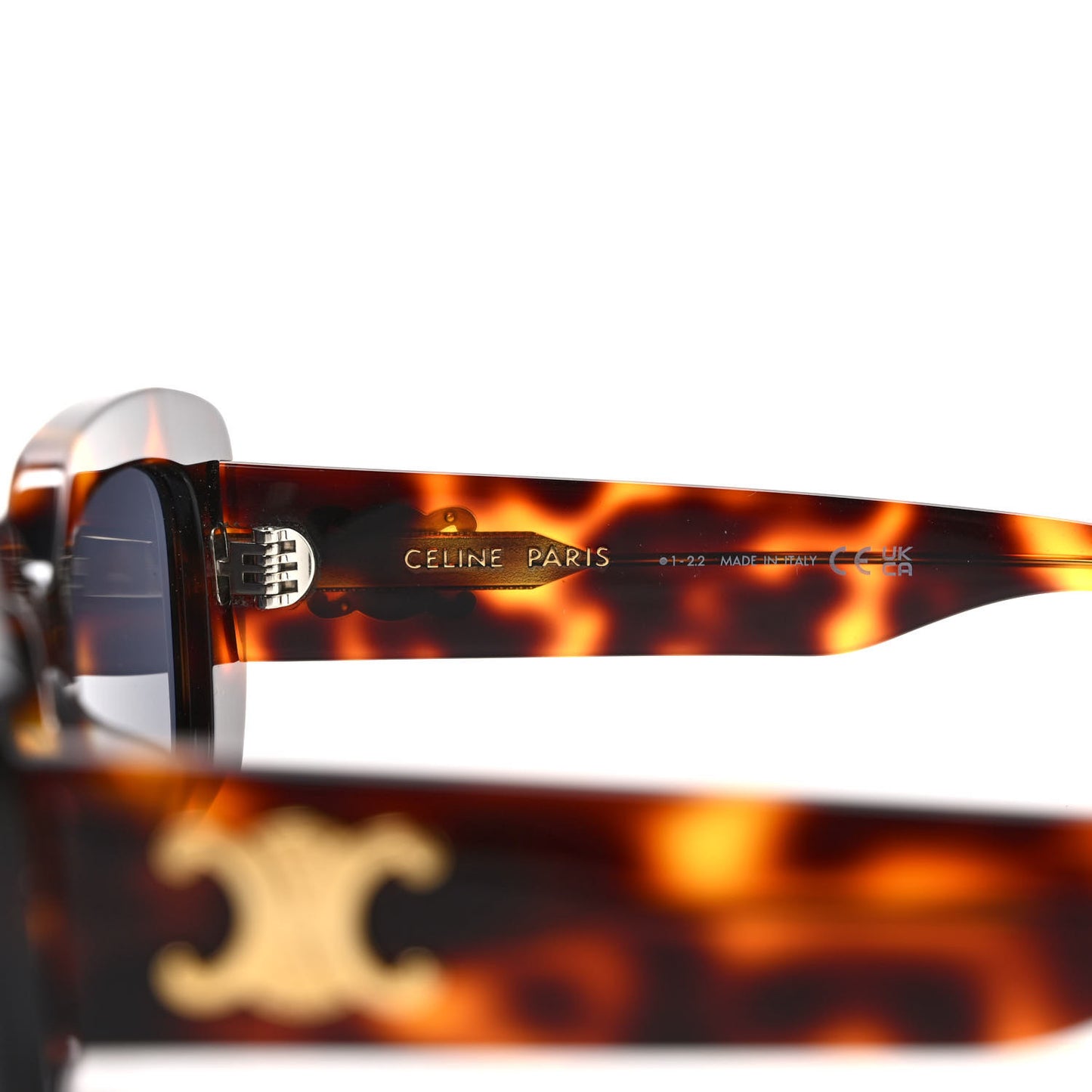 Acetate Sunglasses CL 40216U Blonde Havana