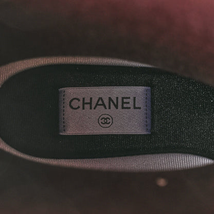 Chanel Caoutchouk CC High Boots 42 Black 8 of 10