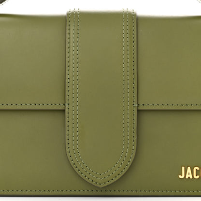 Jacquemus Smooth Calfskin Le Grand Bambino Khaki 7 of 11