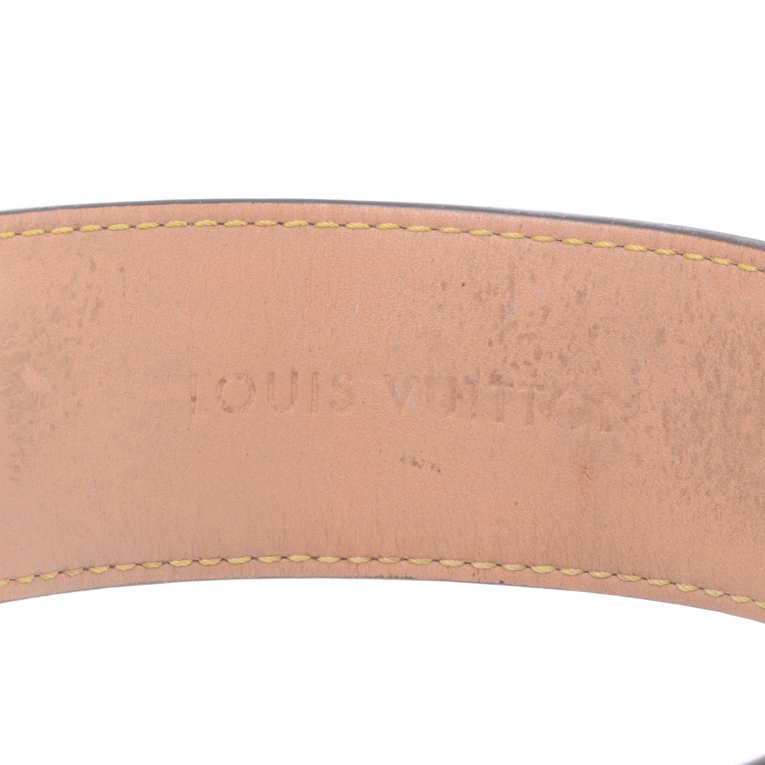 Louis Vuitton Stainless Steel Epi 38mm Tambour Chronograph Quartz Watch Brown 4 of 5