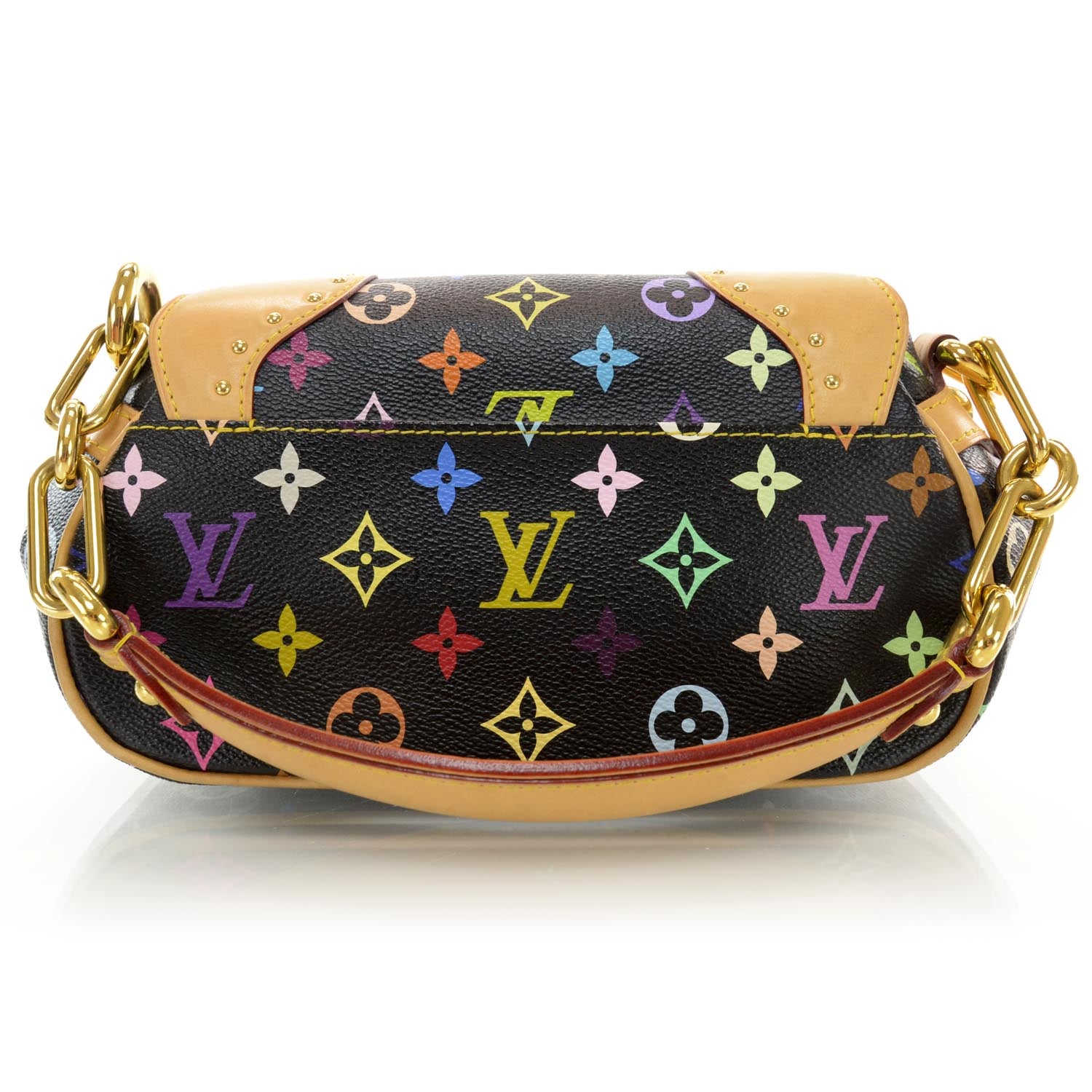 Louis Vuitton Monogram Multicolor Marilyn Black 3 of 7