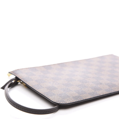 Louis Vuitton Damier Ebene Neverfull MM GM Pochette Rose Ballerine 7 of 8