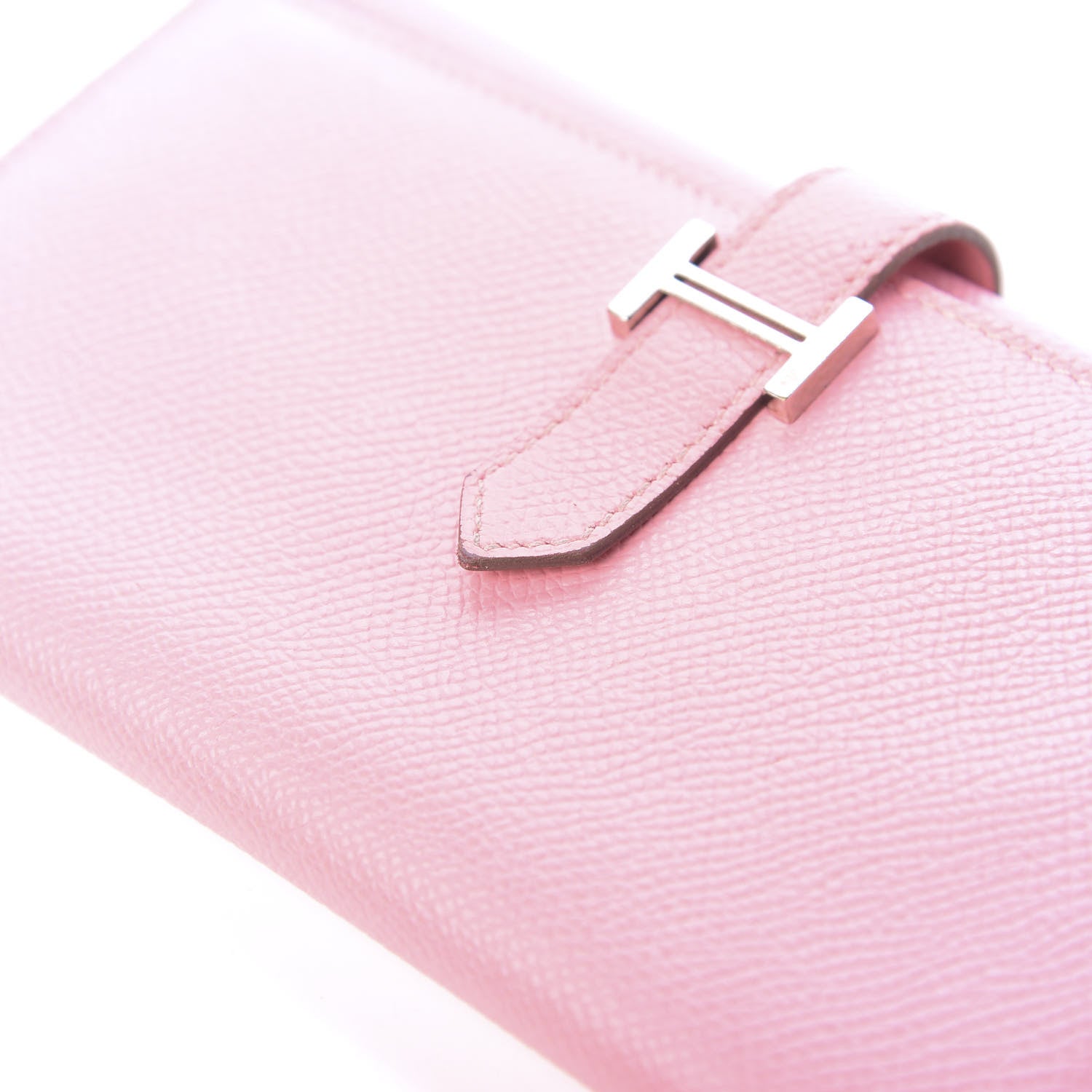 Hermes Epsom Bearn Gusset Wallet Rose Confetti 12 of 14