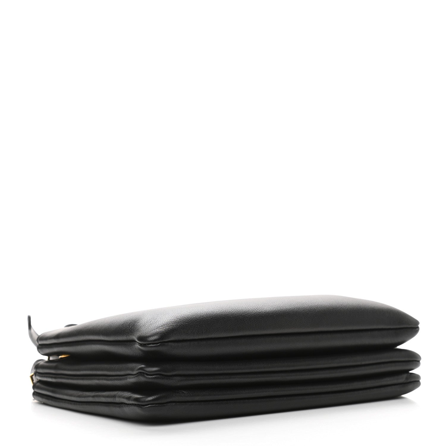 Celine Lambskin Small Trio Crossbody Bag Black 4 of 13