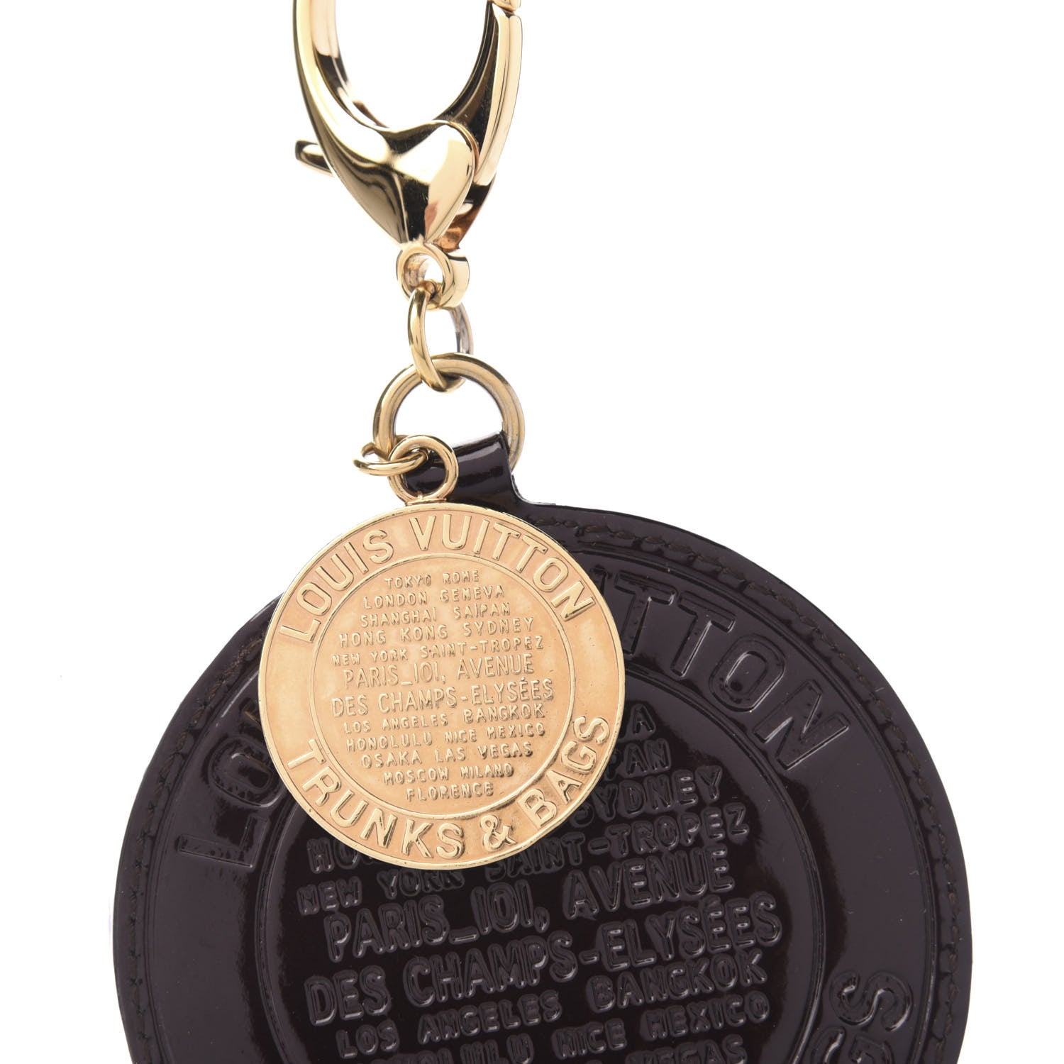 Louis Vuitton Vernis Trunks and Bags Bag Charm Amarante 6 of 6