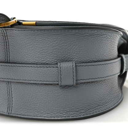 Chloe Calfskin Mini Marcie Round Crossbody Bag Storm Blue 8 of 8