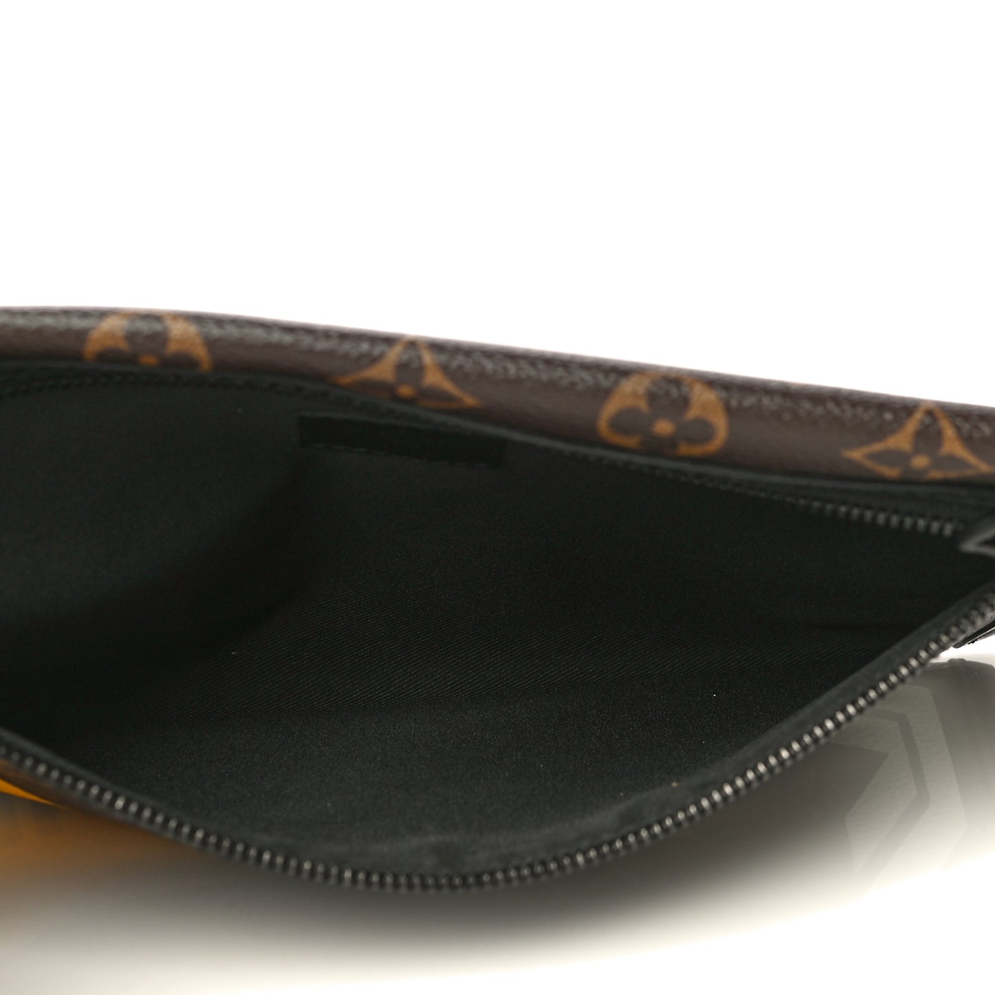 Monogram Flat Messenger Marron