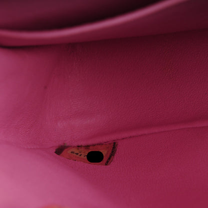 Chanel Jersey Quilted Medium Double Flap Pink 8 of 12