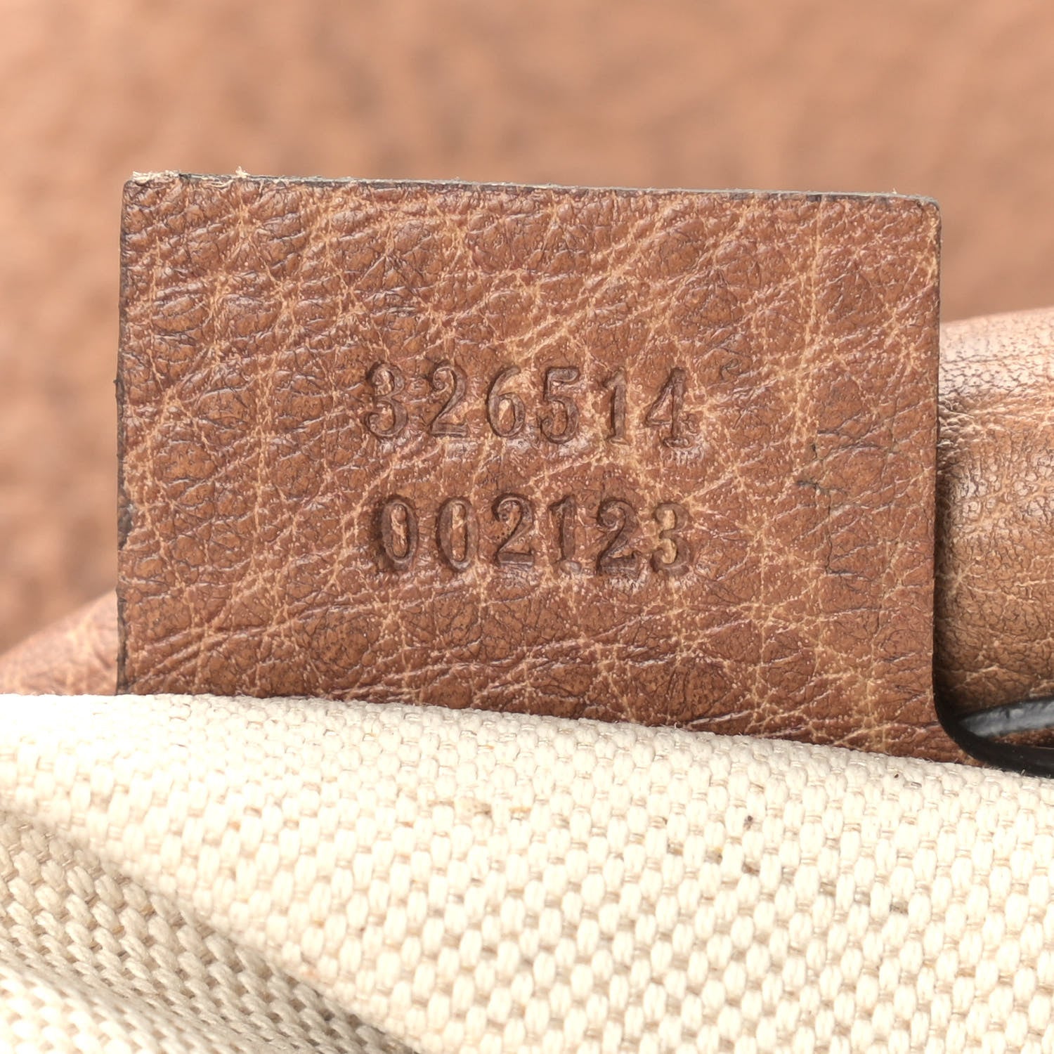 Gucci Pebbled Calfskin Small Miss GG Hobo Old Naturale 7 of 9