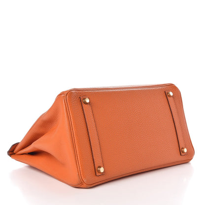 Hermes Togo Birkin 35 Orange 4 of 13