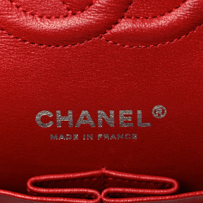 Chanel Lambskin Quilted Medium Double Flap Red 6 of 11