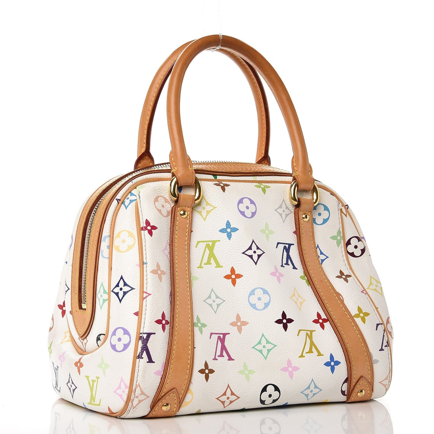 Louis Vuitton Monogram Multicolor Priscilla White 3 of 11
