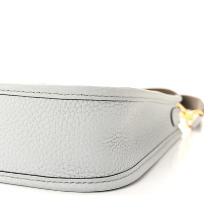 Hermes Taurillon Clemence Amazone Evelyne TPM Gris Perle Etain 9 of 9