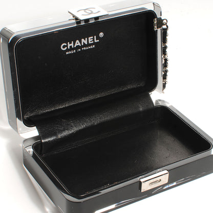 Chanel Lucite Wristlet Black Transparent 6 of 8