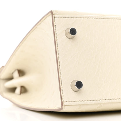 Hermes Ostrich Kelly Sellier 25 Beton 16 of 21