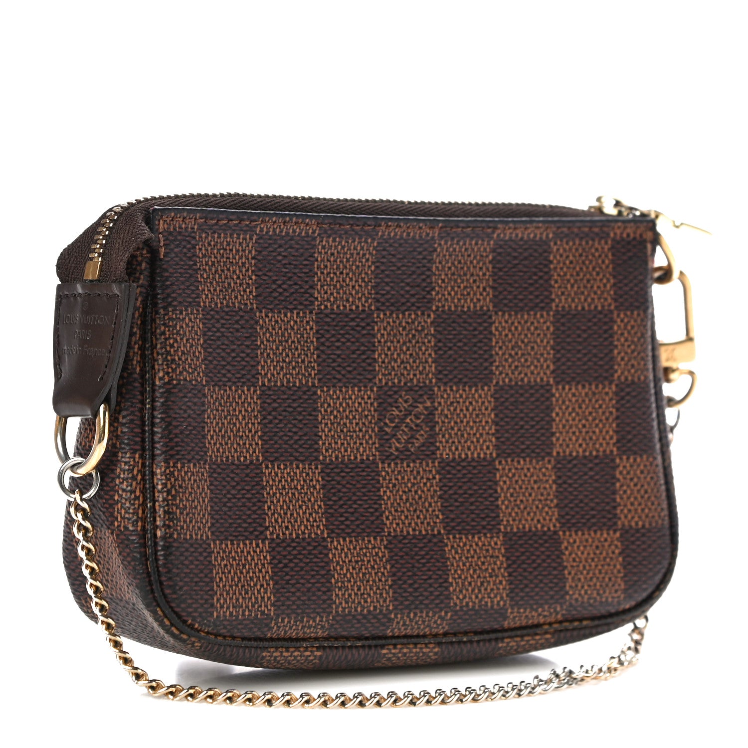 Louis Vuitton Damier Ebene Mini Pochette Accessories 3 of 11