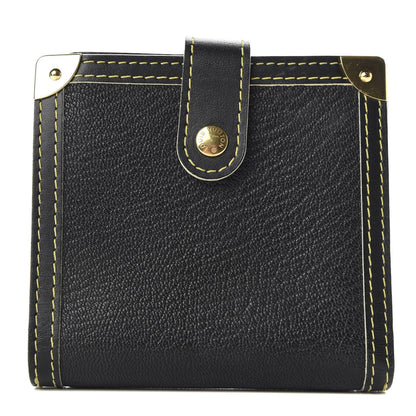 Louis Vuitton Suhali Compact Zipped Wallet Black 1 of 10