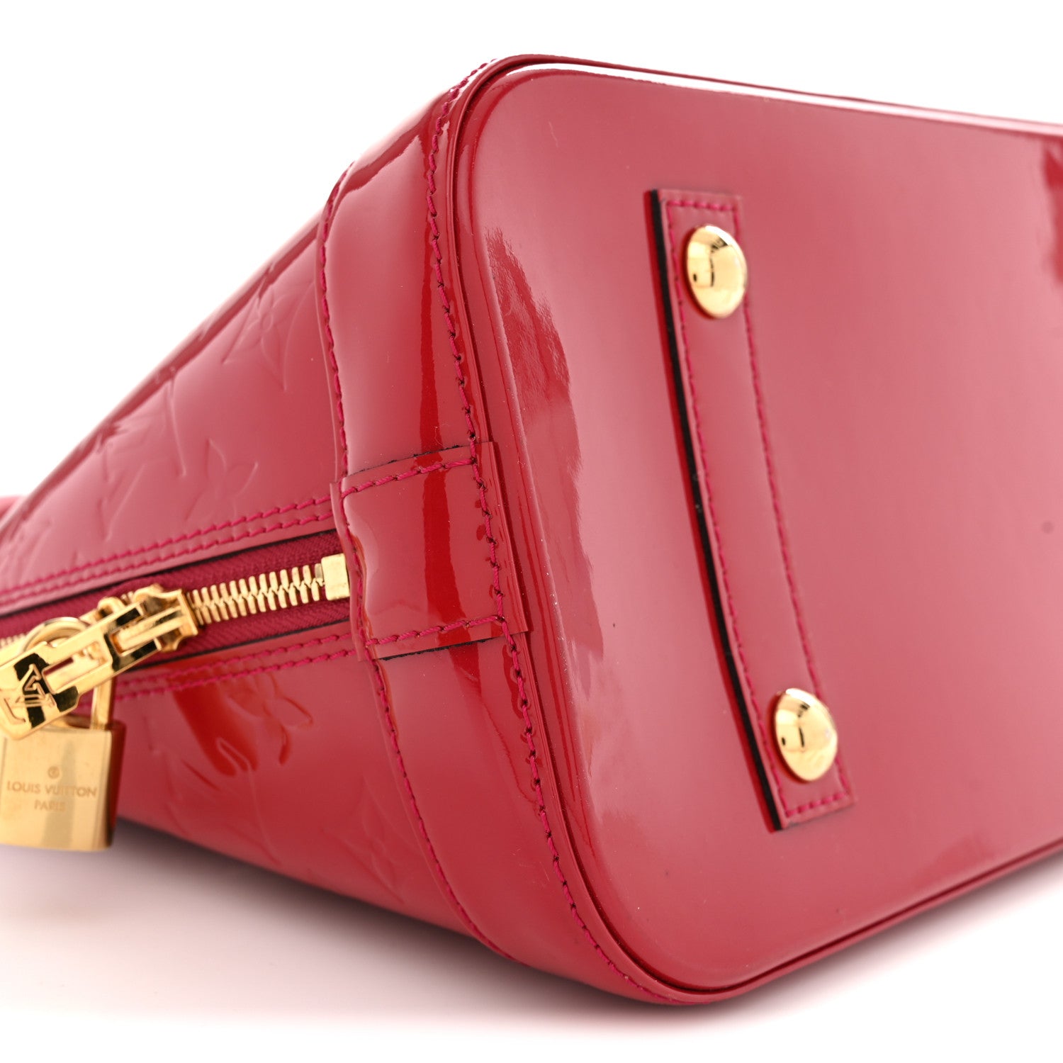 Louis Vuitton Vernis Alma PM Rose Indien 9 of 11