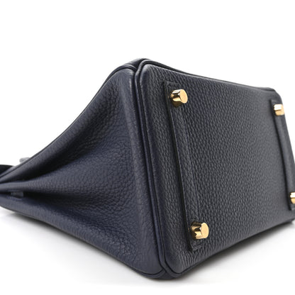 Hermes Togo Birkin 25 Bleu Nuit 9 of 10