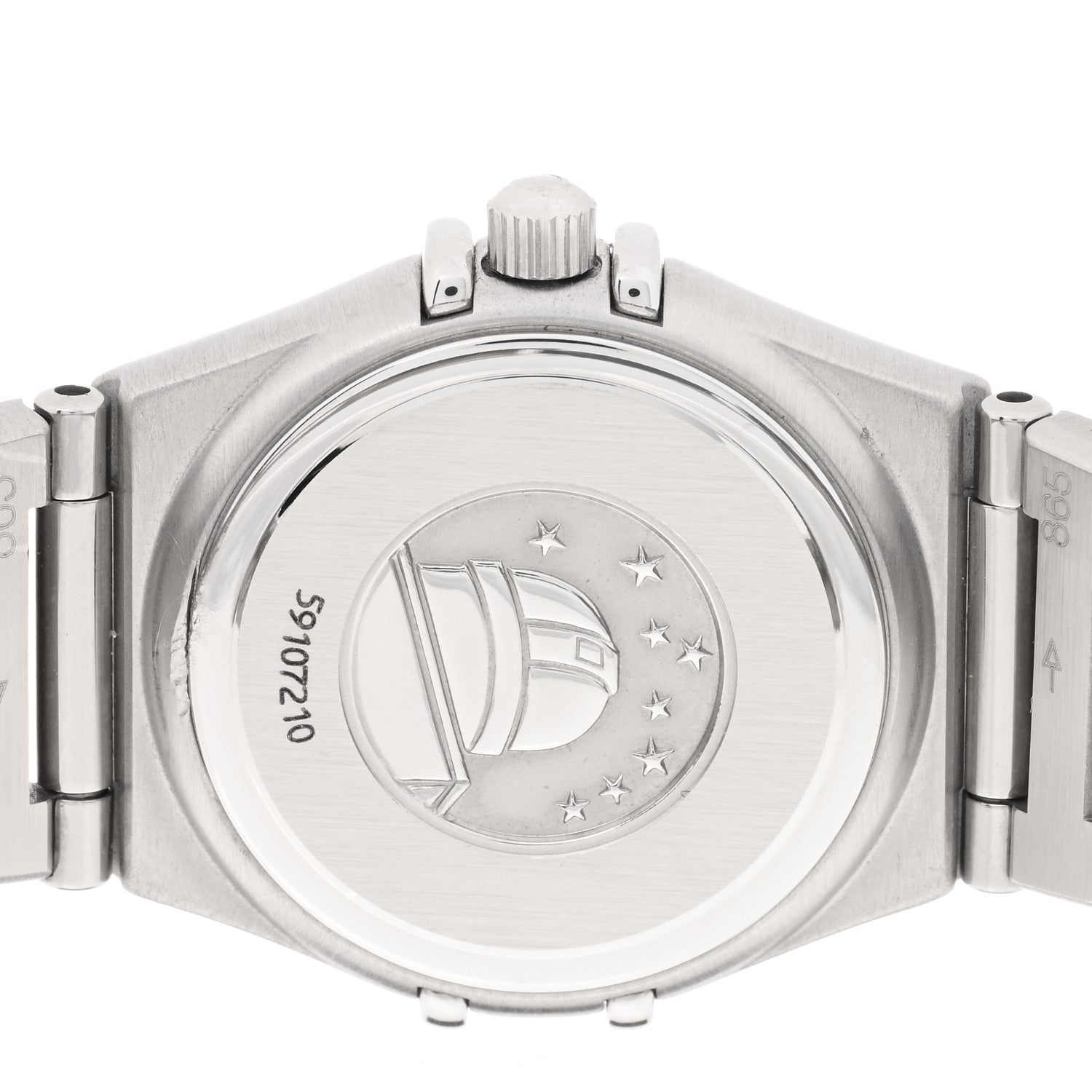 Omega Stainless Steel Diamond Bezel 23mm Constellation Quartz Watch 1466.84.00 4 of 4