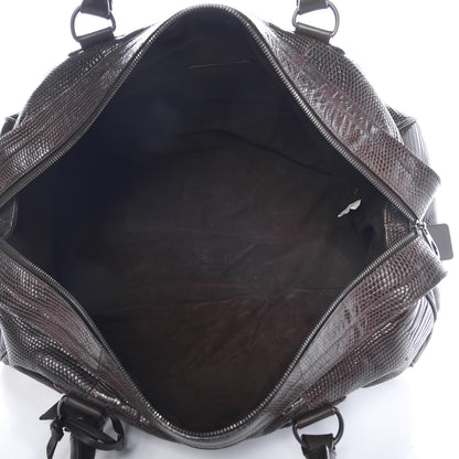 Bottega Veneta Lizard Weekender Ebano 5 of 13