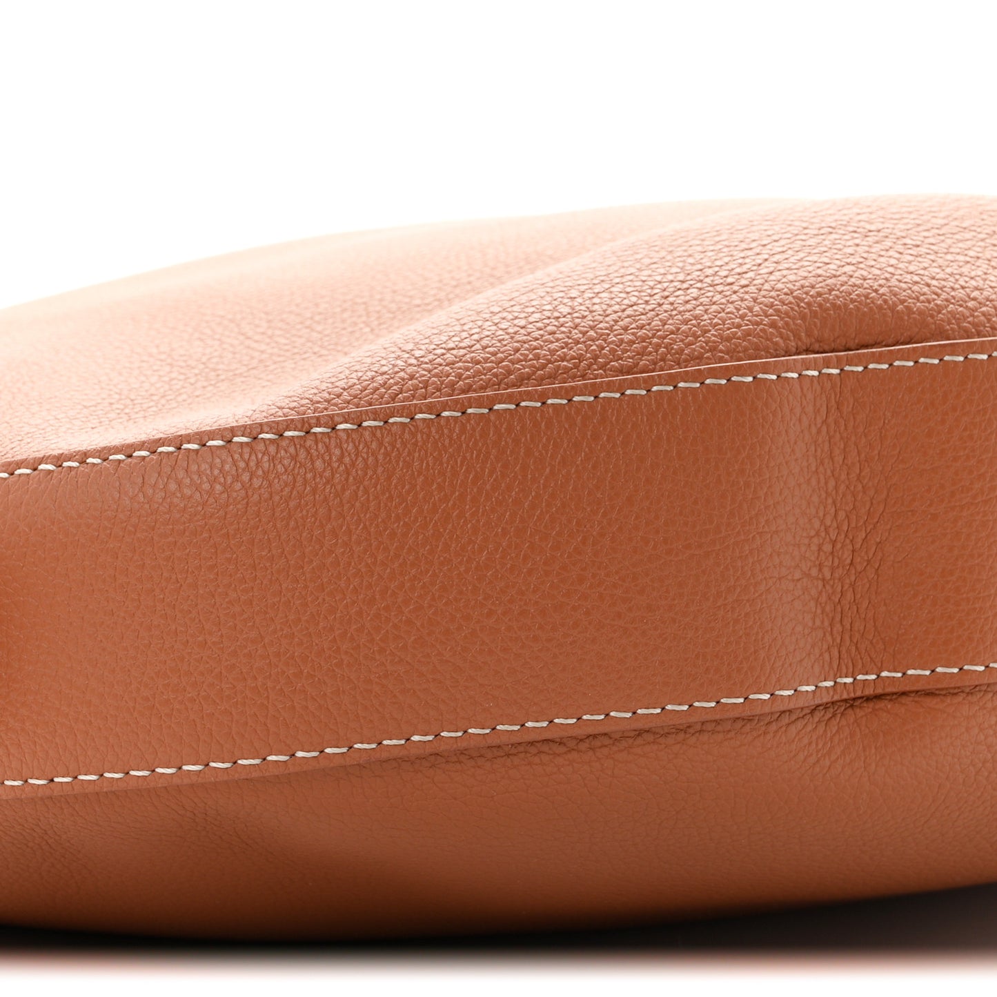 Calfskin Low Key Cookie MM  Cognac