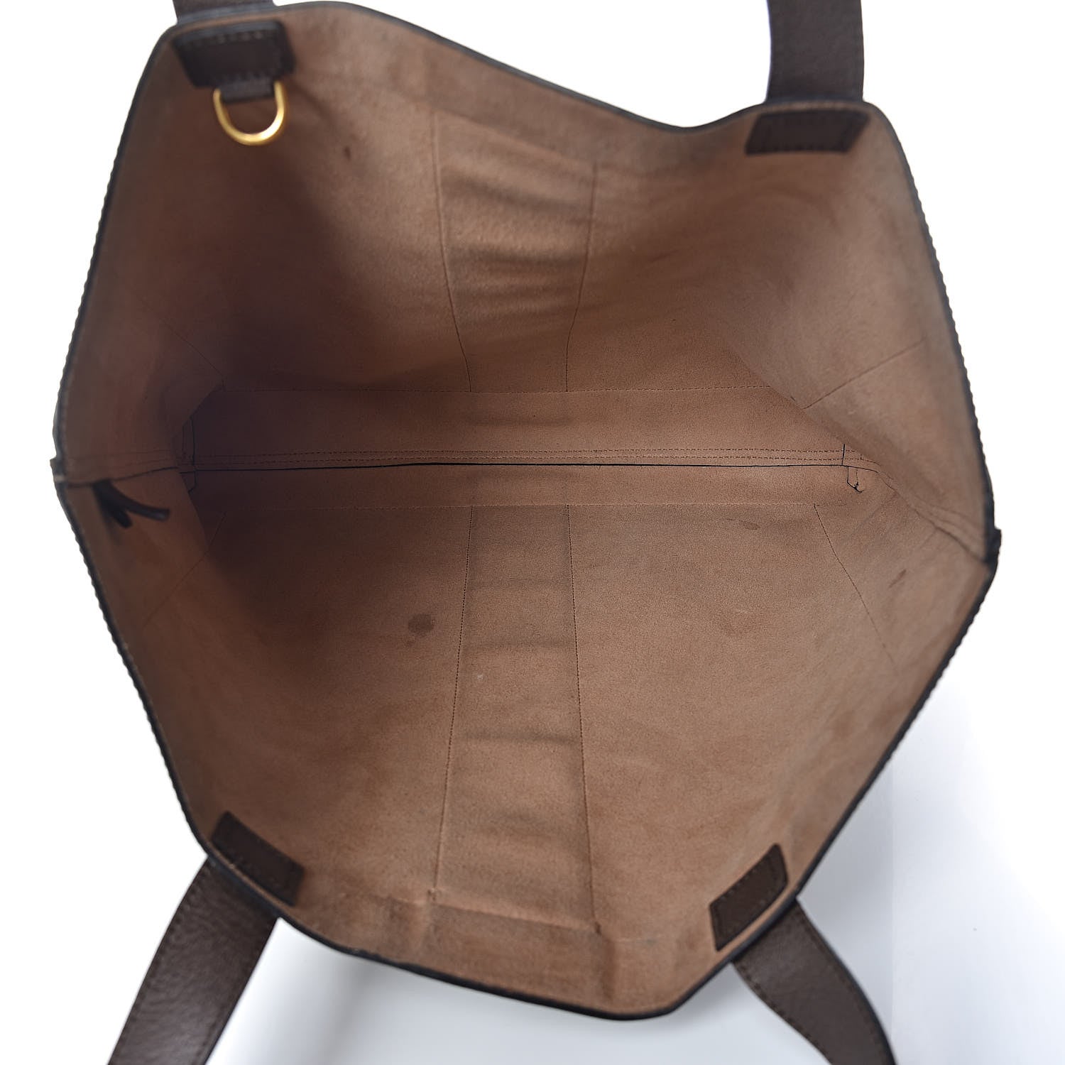 Gucci GG Supreme Monogram Web Large Ophidia Vertical Shopping Tote Brown 5 of 11