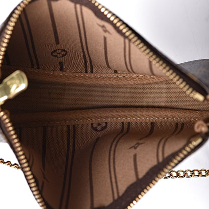Louis Vuitton Monogram Complice Trunks and Bags Mini Pochette Accessories Beige 5 of 9
