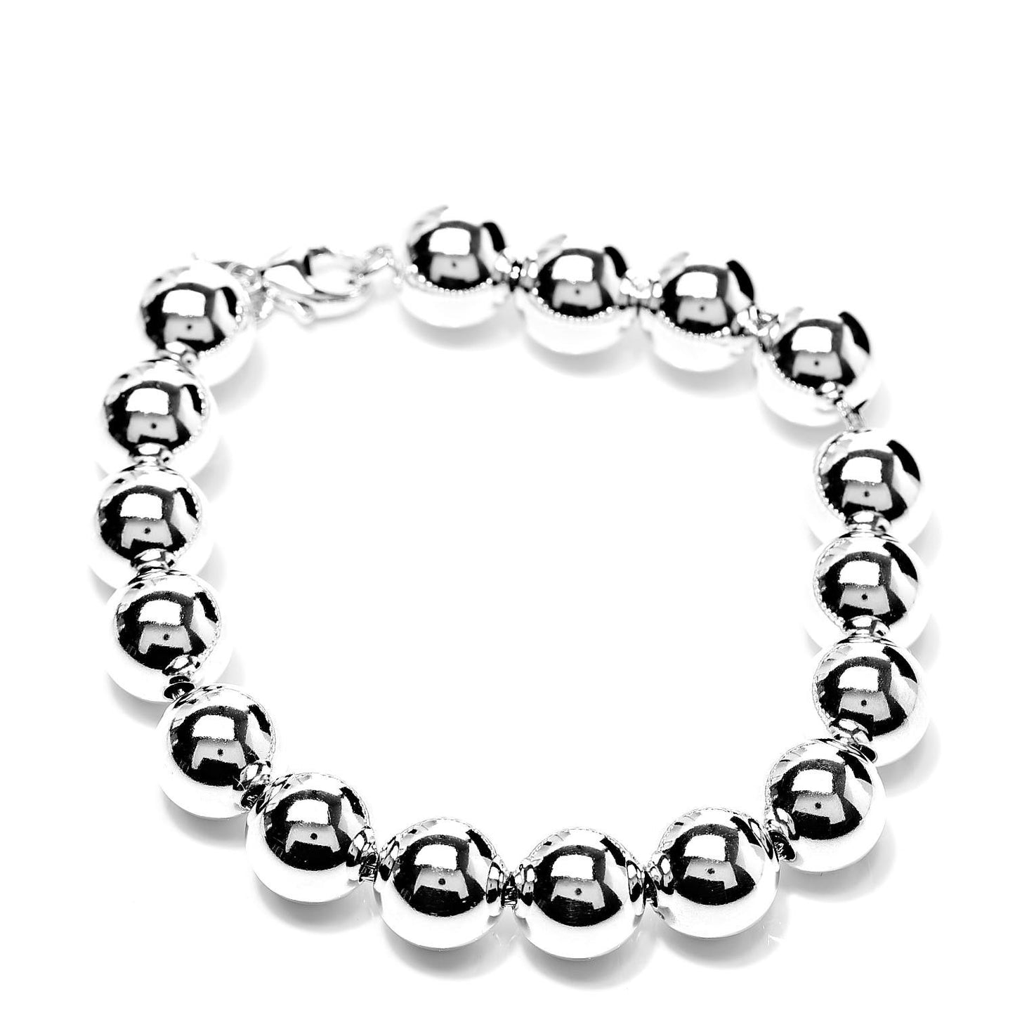 Sterling Silver 10mm HardWear Ball Bracelet
