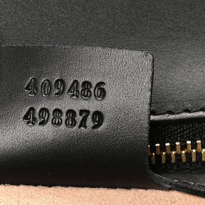 Gucci Guccissima Medium Padlock Shoulder Bag Black 7 of 10