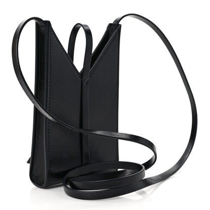 Givenchy Calfskin Mini Cut Out Phone Crossbody Pouch Black 3 of 8