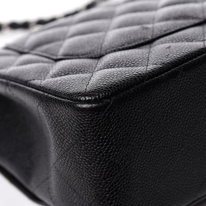 Chanel Caviar Quilted Jumbo Double Flap Black 18 of 18