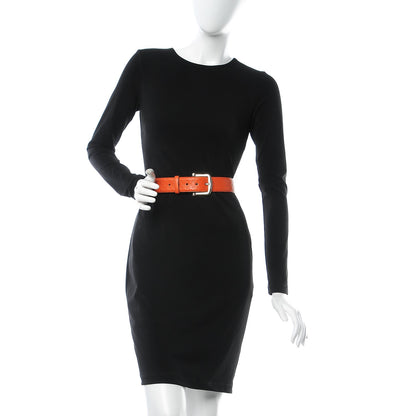 Gucci Soft Microguccissima 40mm Belt 95 38 Sun Orange 2 of 6
