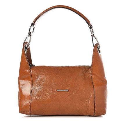 Gucci Glazed Calfskin Small Hobo Brown 1 of 7