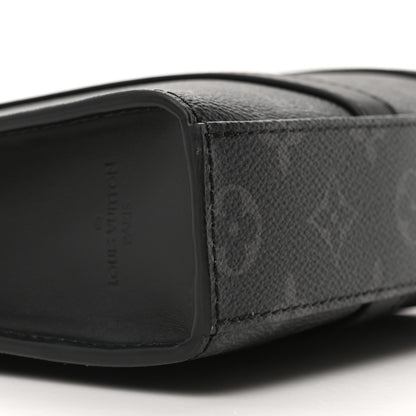 Louis Vuitton Monogram Eclipse Sac Plat Cross 8 of 9