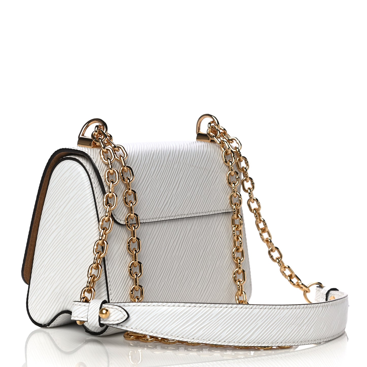 Epi Twist Shoulder Bag PM White