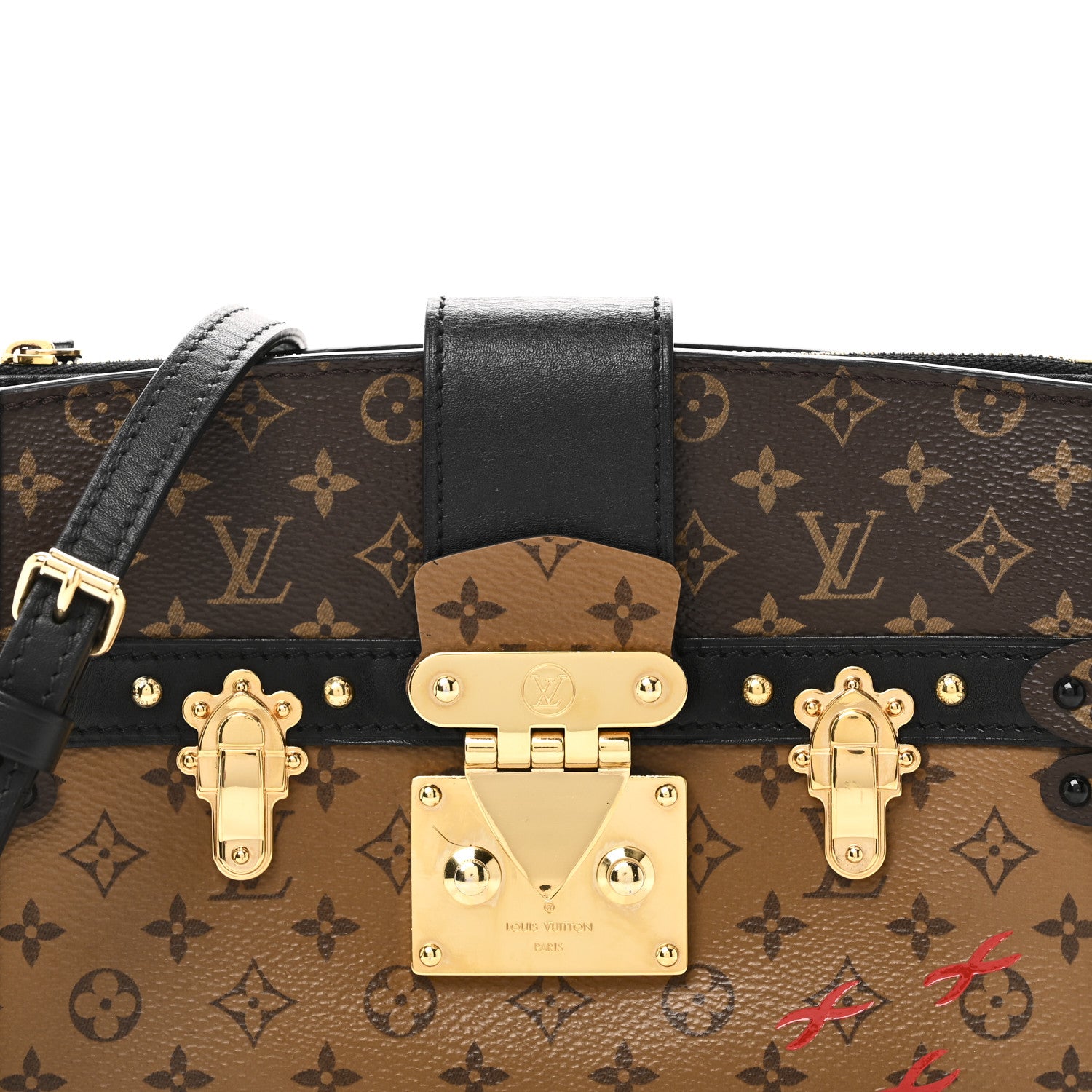 Louis Vuitton Reverse Monogram Trunk Clutch 7 of 9