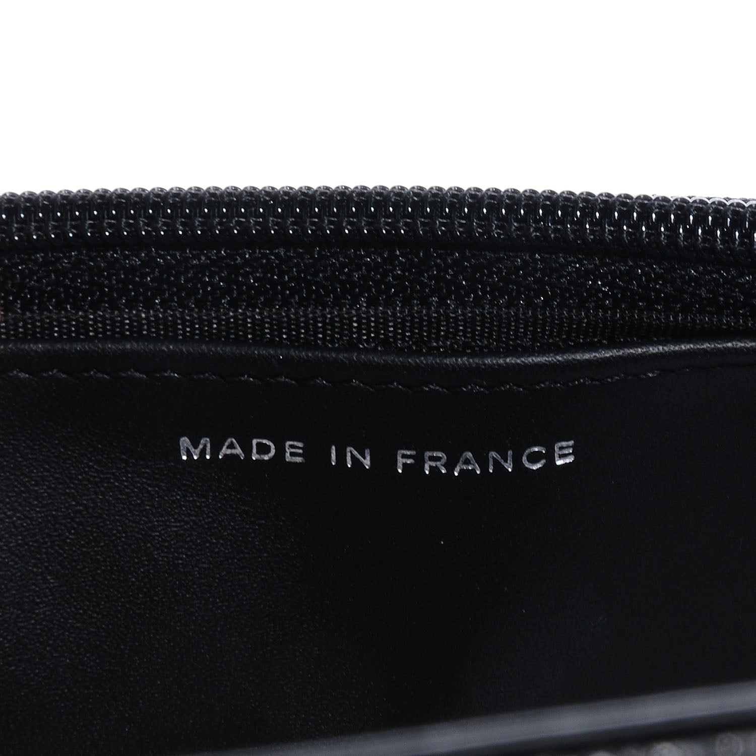 Chanel Caviar Wallet on Chain WOC Black 9 of 10